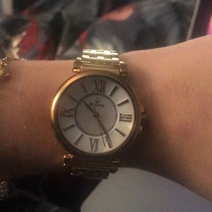 Rose gold Bulova watch